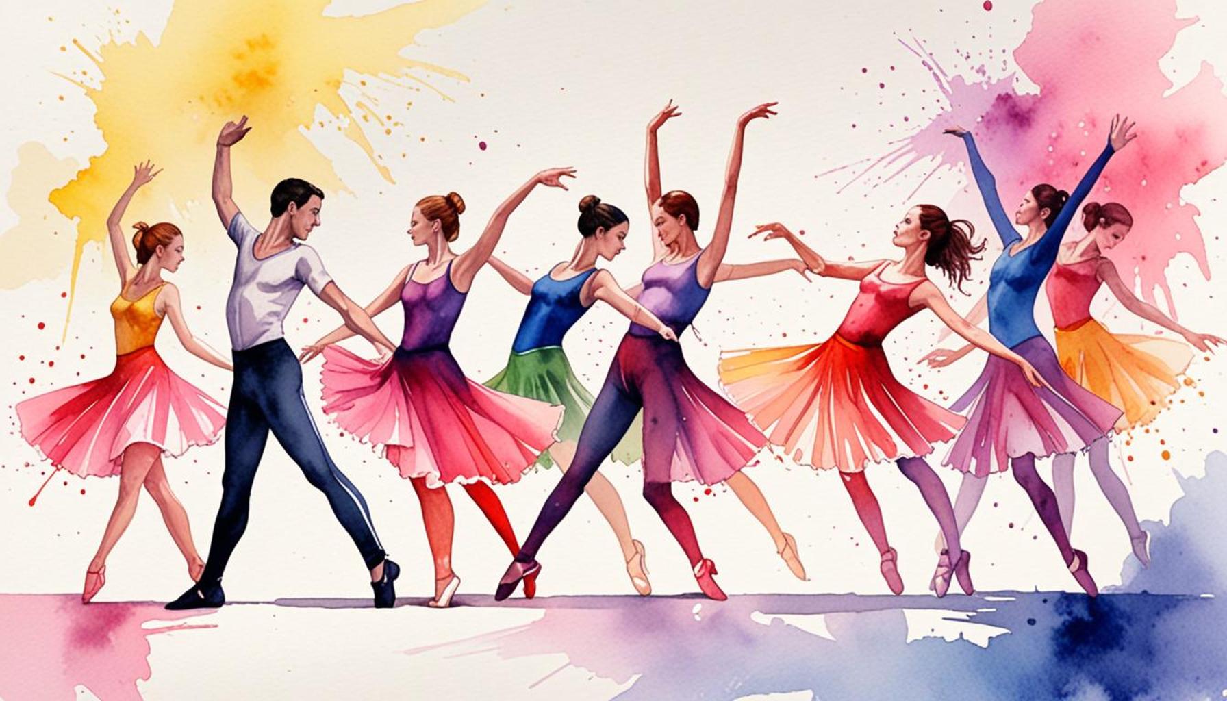 Master Group Contemporary Dance Create Captivating Shows Together